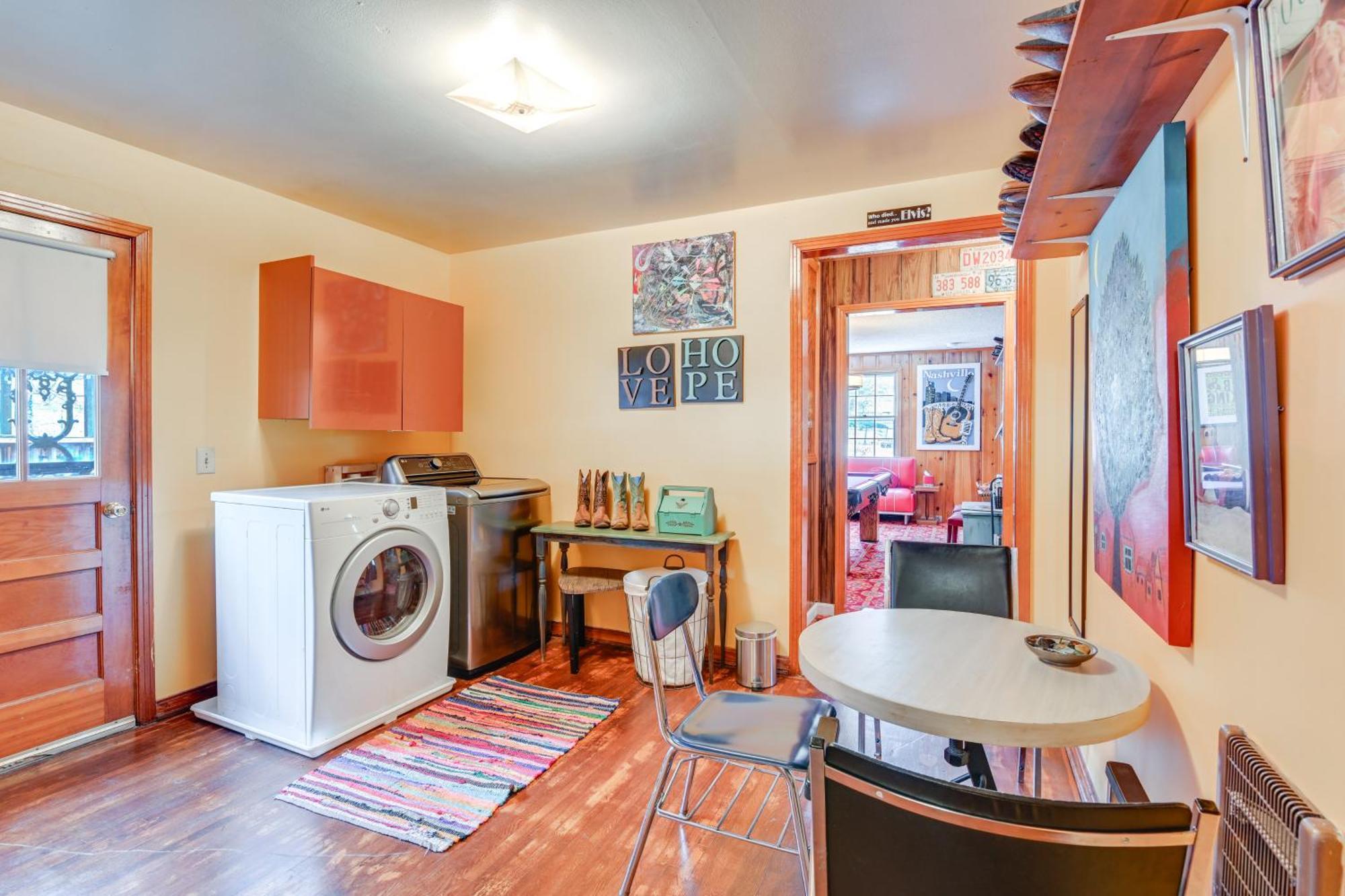 6 Mi To Downtown 70S-Themed Home In Nashville! エクステリア 写真