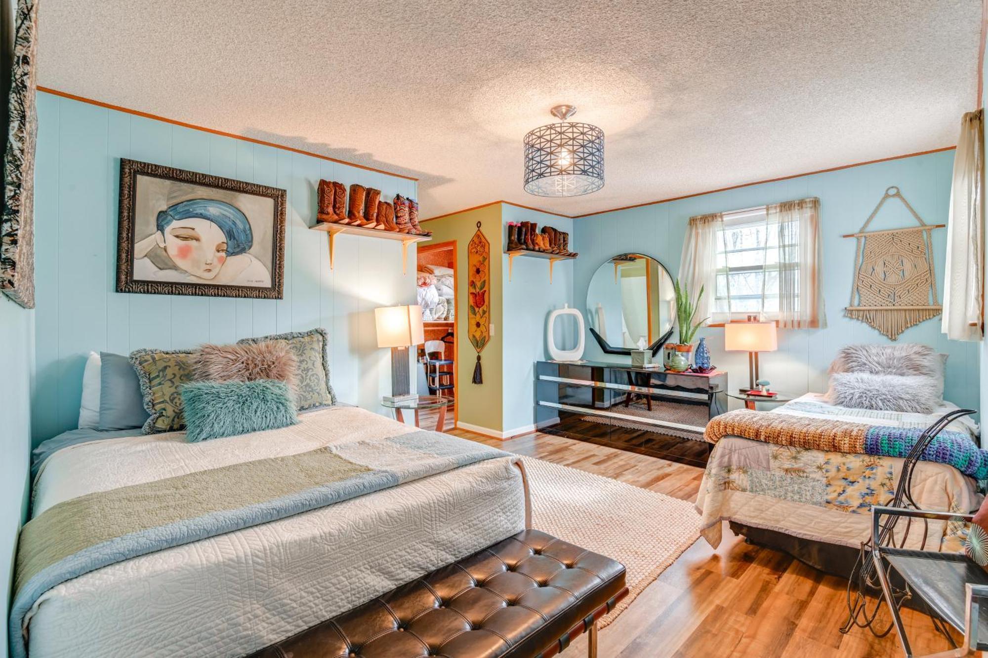 6 Mi To Downtown 70S-Themed Home In Nashville! エクステリア 写真
