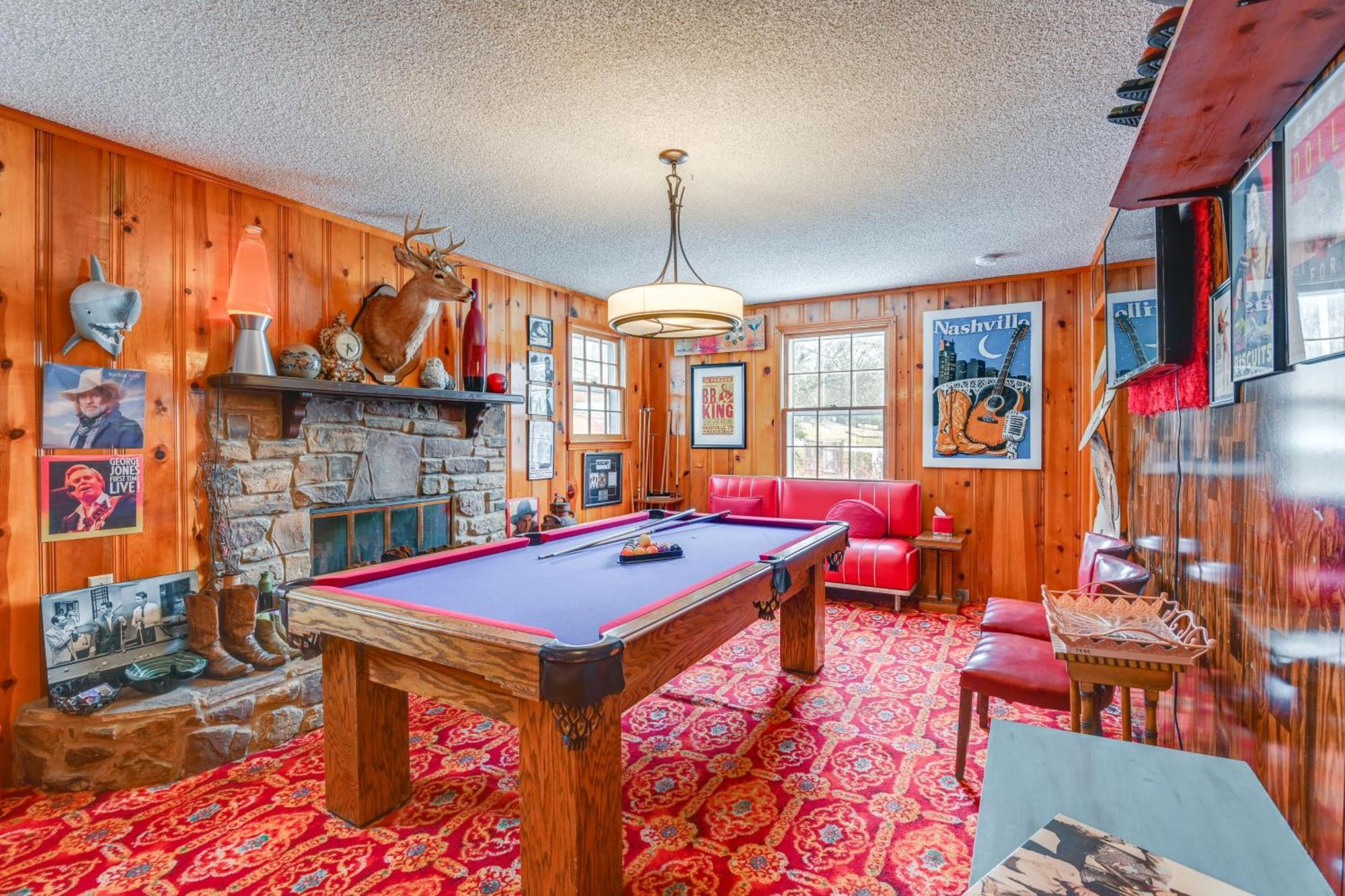 6 Mi To Downtown 70S-Themed Home In Nashville! エクステリア 写真