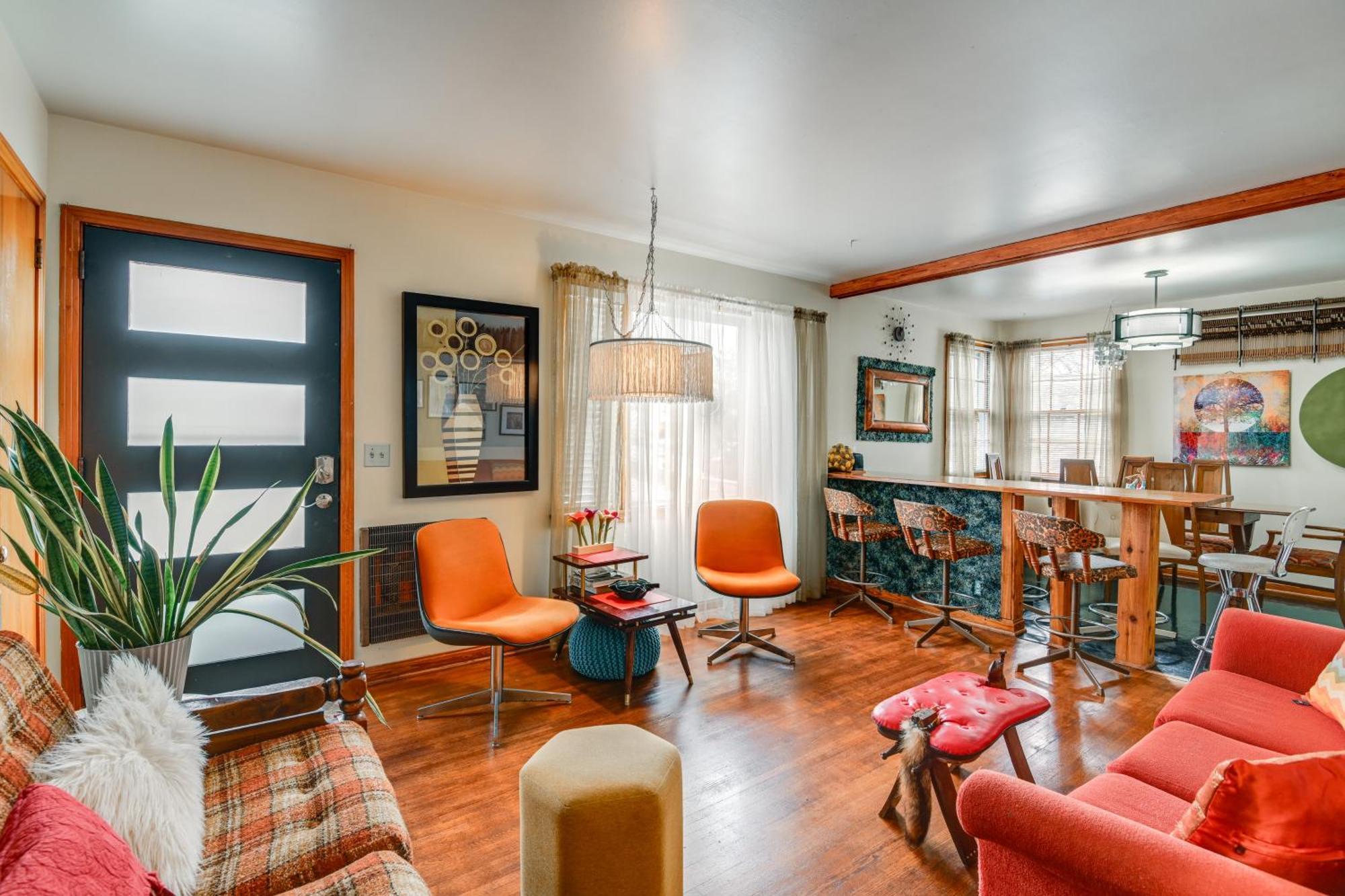 6 Mi To Downtown 70S-Themed Home In Nashville! エクステリア 写真