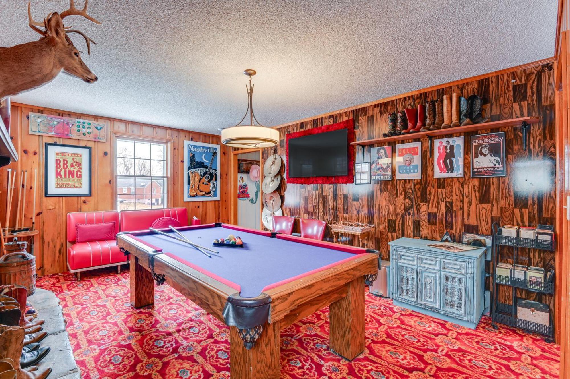 6 Mi To Downtown 70S-Themed Home In Nashville! エクステリア 写真